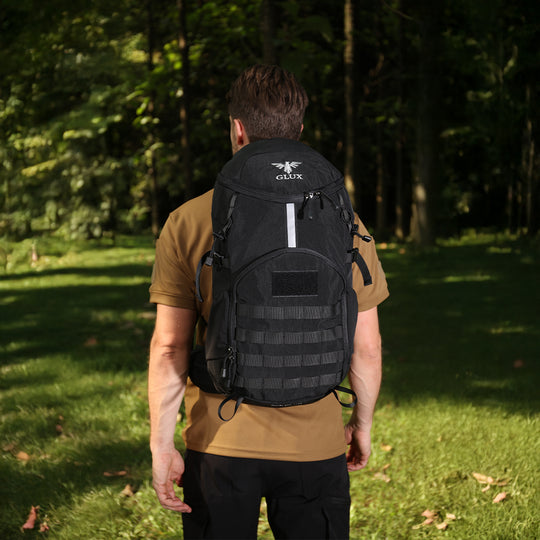 15L Small Tactical Backpack, Molle Hiking