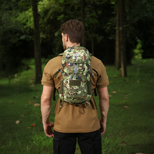 15L Small Tactical Backpack, Molle Hiking